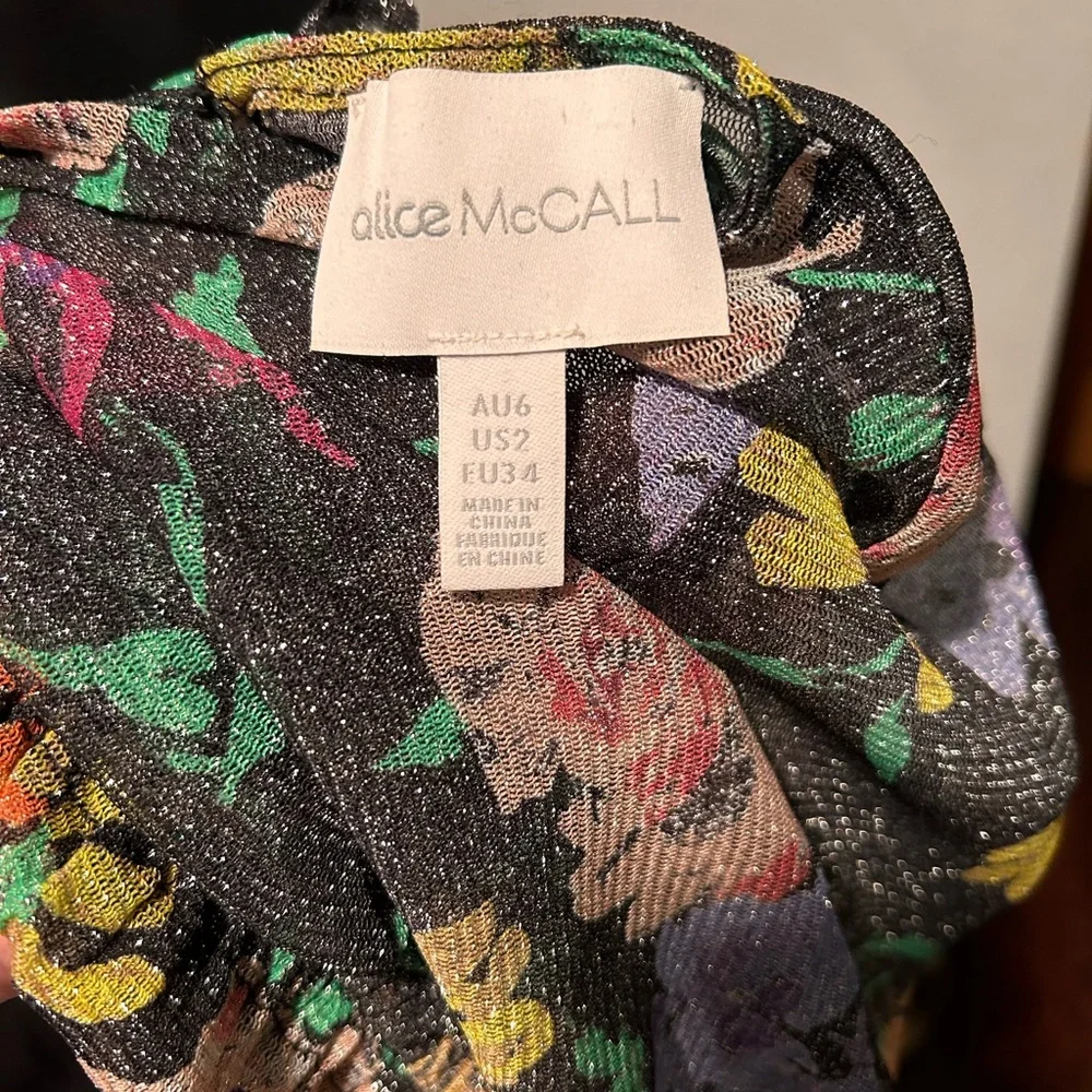 ALICE MCCALL Cosmic Dancer Mini Dress Size 2 - Picture 4 of 12